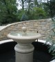Exterior fountain executed from a clients' sketch