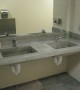 Floating double sink top for School Outfitters headquarters, Norwood, OH is avaliable in 6 to 10 foot lengths